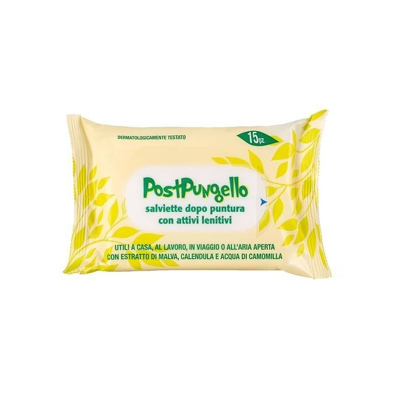 Post pungello salviette lenitive 15 pezzi