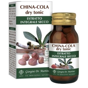 China cola dry tonic estratto integrale secco 100 pastiglie