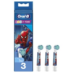 Oralb testine ricambio spazzolino kitds 3+ anni 3 pezzi