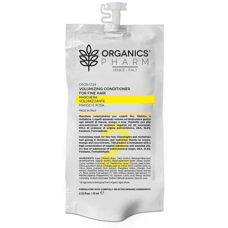 Organics pharm maschera volumizzante 75 ml