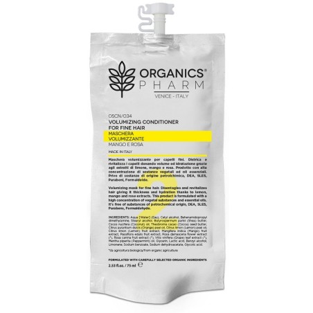 Organics pharm maschera volumizzante 75 ml