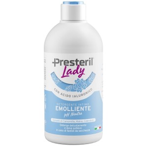 Lady presteril detergente intimo emolliente/ph neutro 500 ml