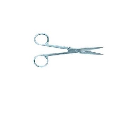 Forbici retta punte acute 14cm