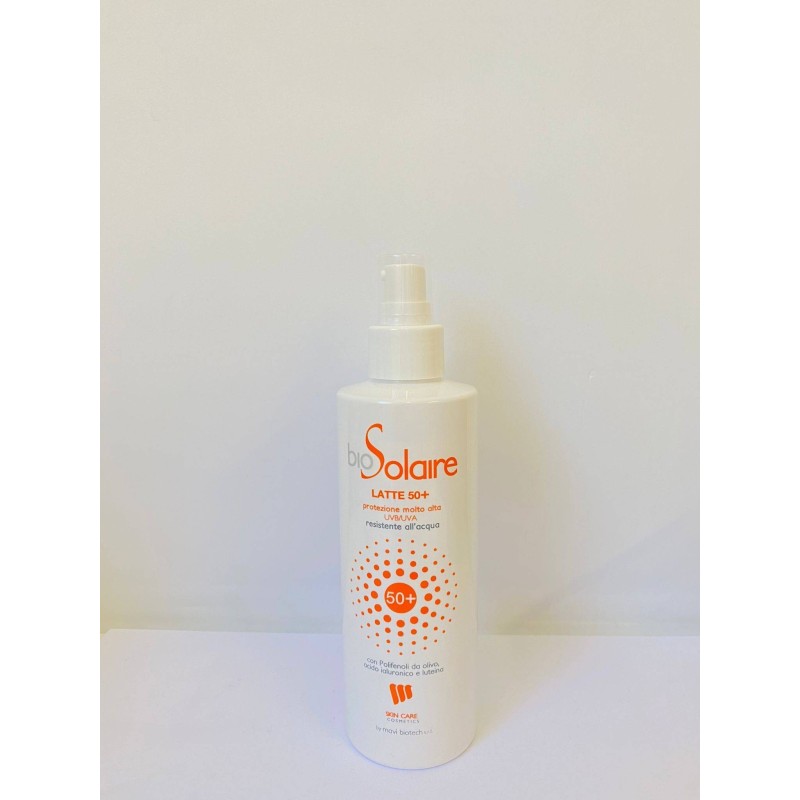 Biosolaire latte 50+ protezione molto alta 200 ml