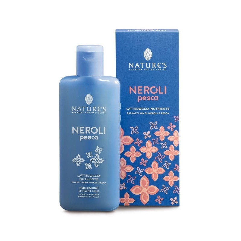 Nature's neroli e pesca latte doccia nutriente 200 ml