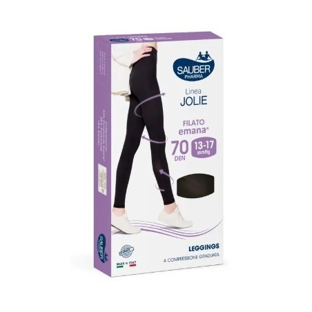 Calza sauber jolie leggings emana 70 nero m