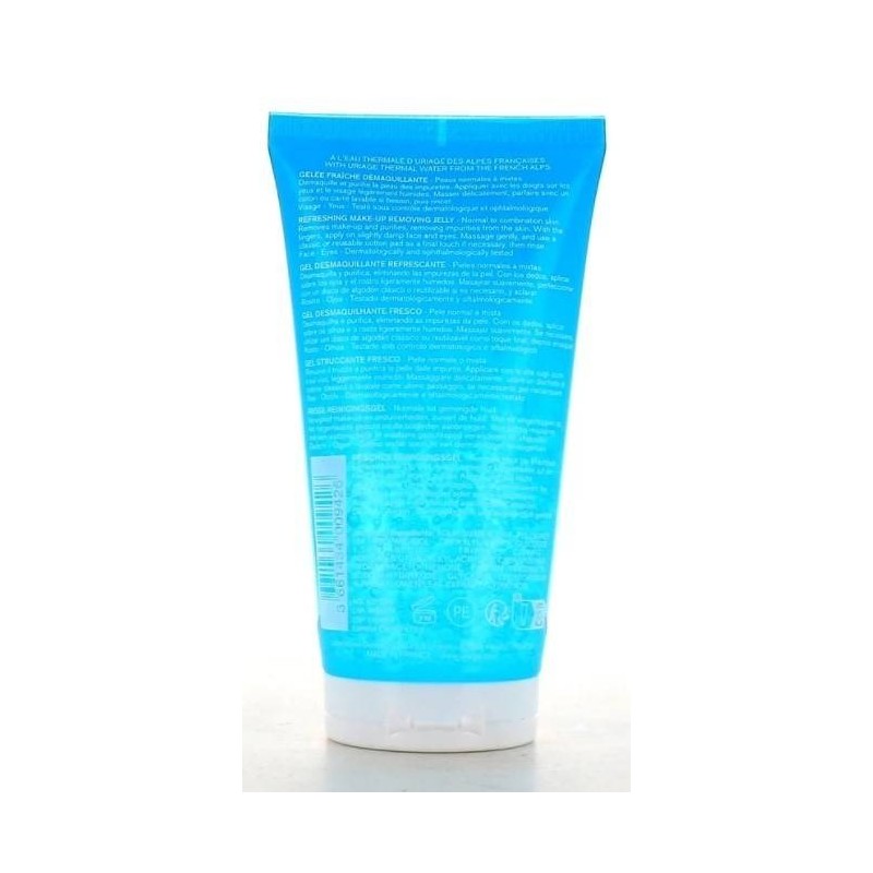Uriage gelee fraiche demaquillante tubo 150 ml