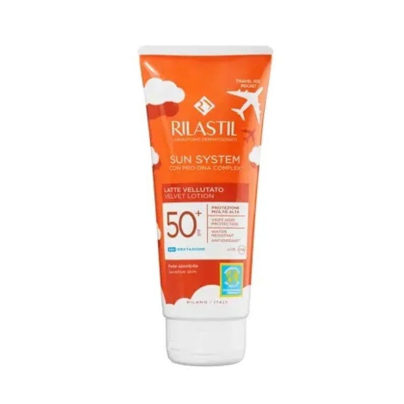 Rilastil sun spf50+ latte velluto 100 ml