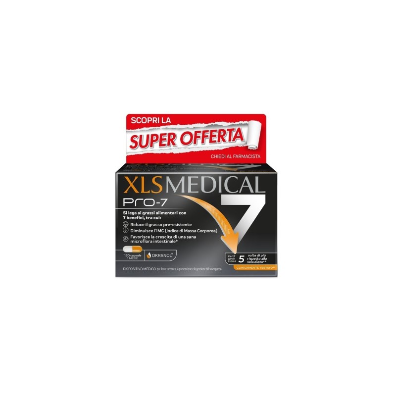 Xls medical pro-7 180 capsule taglio prezzo