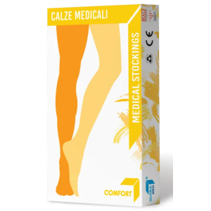 Gloriamed comfort 242 tutta coscia autoreggente corto beigemisura medium 1 paio