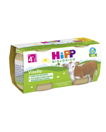 Hipp bio omog vitello 2x80g Hipp bio omog vitello 2x80g