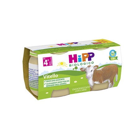 Hipp bio omog vitello 2x80g