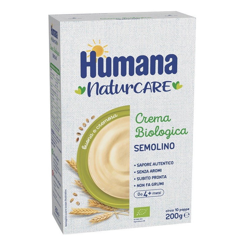 Humana crema biologica semolino 200 g