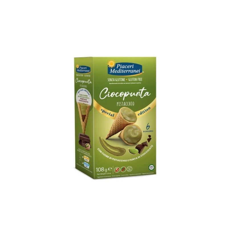 Piaceri mediterranei ciocopunta pistacchio 108 g Piaceri mediterranei ciocopunta pistacchio 108 g