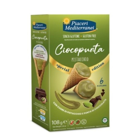 Piaceri mediterranei ciocopunta pistacchio 108 g Piaceri mediterranei ciocopunta pistacchio 108 g