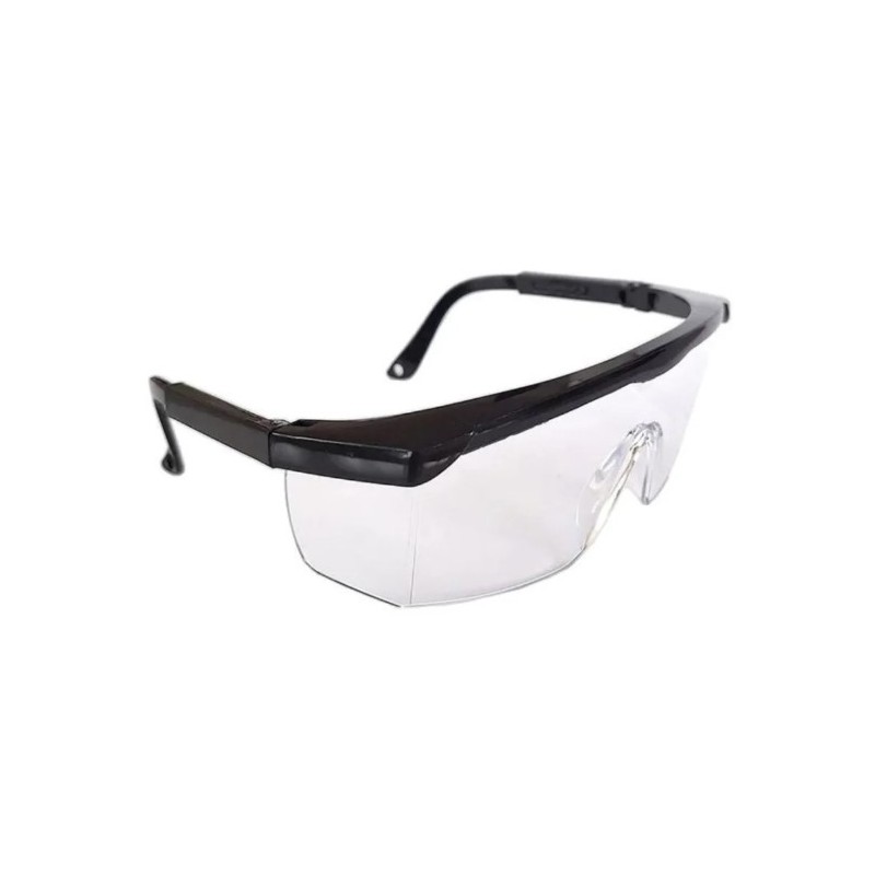 Occhiale protezione schermo policarbonato con stanghette regolabili