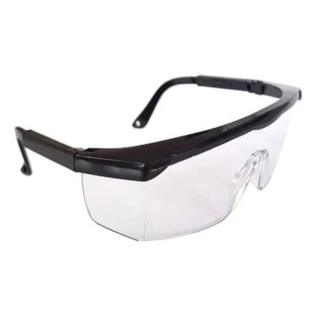 Occhiale protezione schermo policarbonato con stanghette regolabili