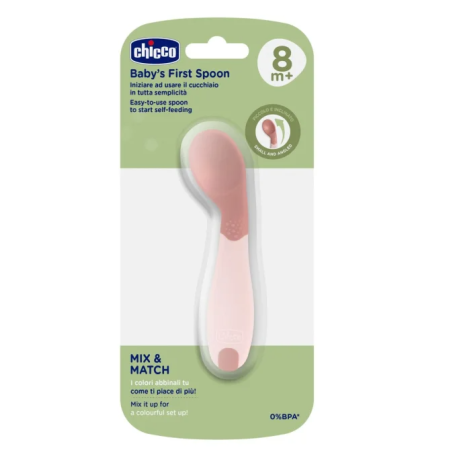 Chicco cucchicco iaio angolato 8m+ rosa