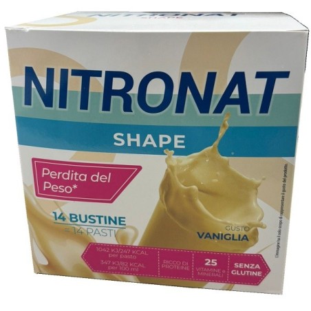 Nitronat shape vaniglia 14 bustine