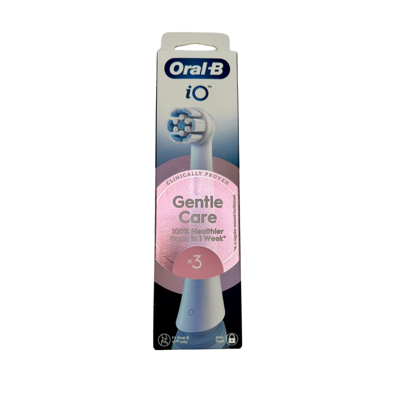 Oralb power refill io gentle clean white 3 pezzi