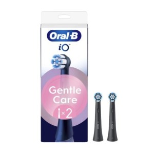 Oralb power refill io gentle clean black 2 pezzi