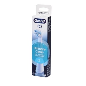 Oralb power refill io ultra clean white 2 pezzi