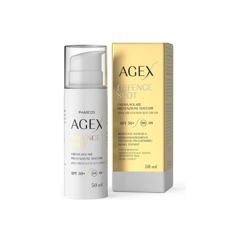 Agex defence spot pharcos crema solare prevenzione macchie 50 ml