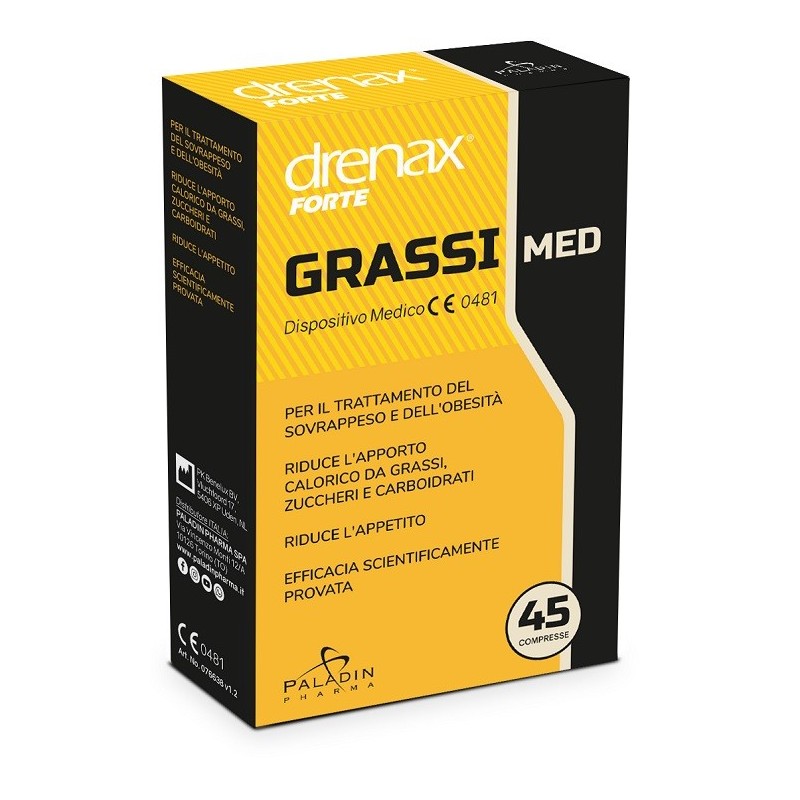 Drenax forte grassi med 45 compresse