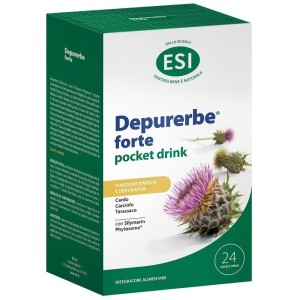 Esi depurerbe forte pocket drink 24 pezzi 20 ml