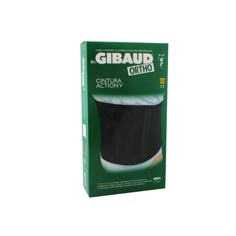 Corsetto lombosacrale gibaud ortho action v 4