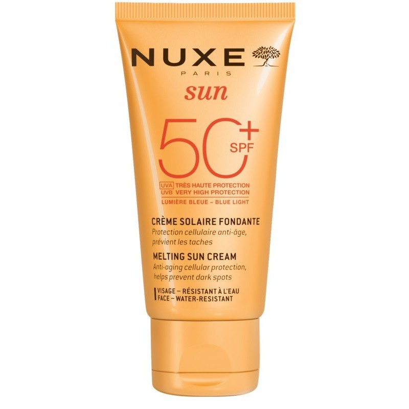 Nuxe sun crema solare anti-eta' viso spf50+ 50 ml Nuxe sun crema solare anti-eta' viso spf50+ 50 ml