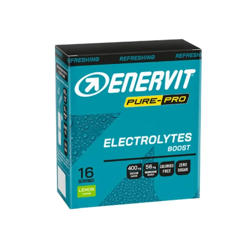 Enervit pure pro electrolytes boost 16 bustine da 4 g