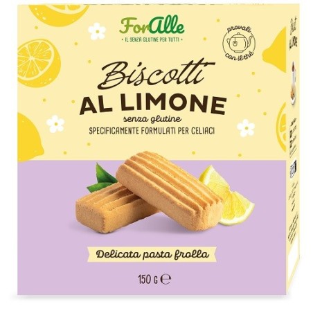 Foralle biscotti limone 150 g Foralle biscotti limone 150 g