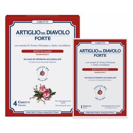 Artiglio forte cerotti 4 pezzi