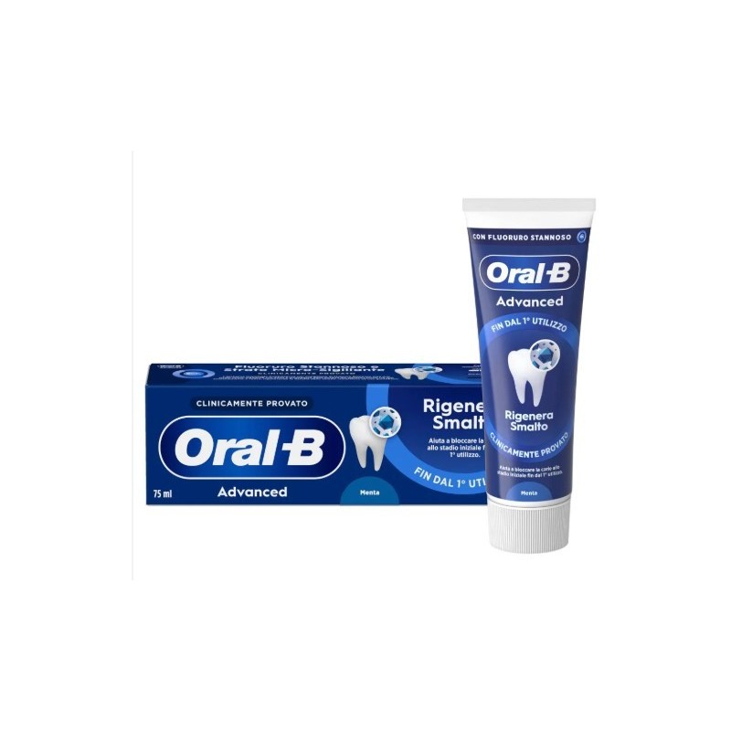 Oralb advanced rigenera smalto menta 75 ml