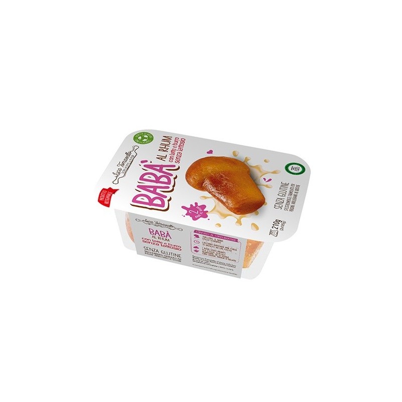 Baba' al rhum 2 pezzi da 105 g Baba' al rhum 2 pezzi da 105 g