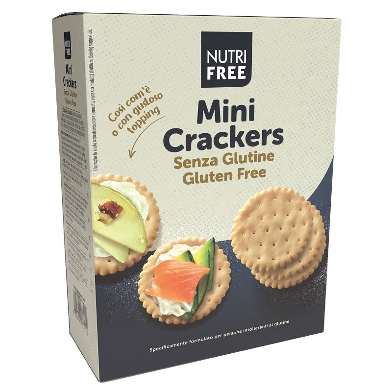 Nutrifree mini crackers 125 g Nutrifree mini crackers 125 g