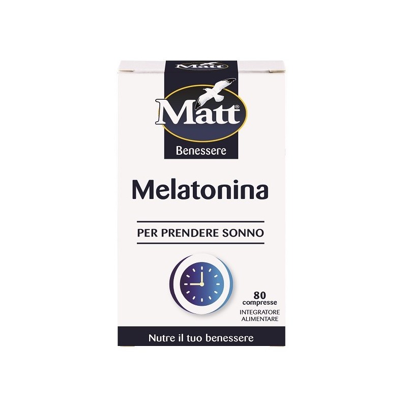 Matt benessere melatonina 80 compresse