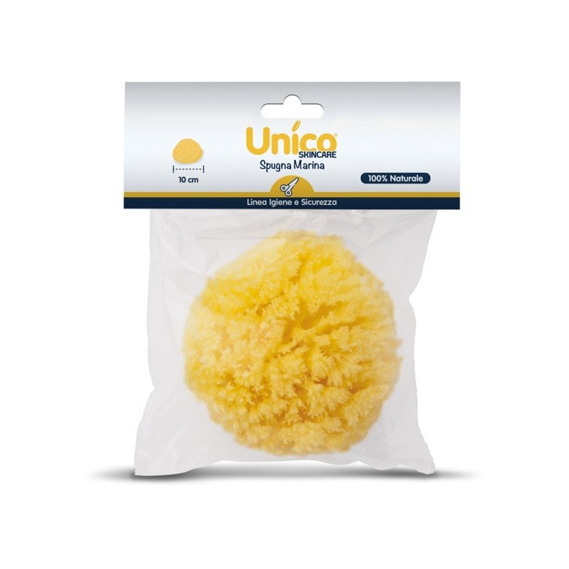 Unico spugna marina arcipelago del mediterraneo naturale cm10/11