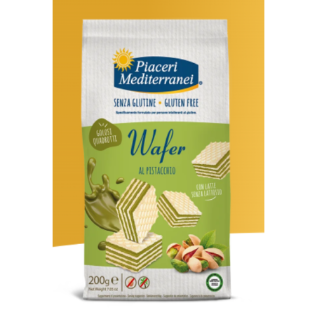 Piaceri mediterranei wafer pistacchio 200 g