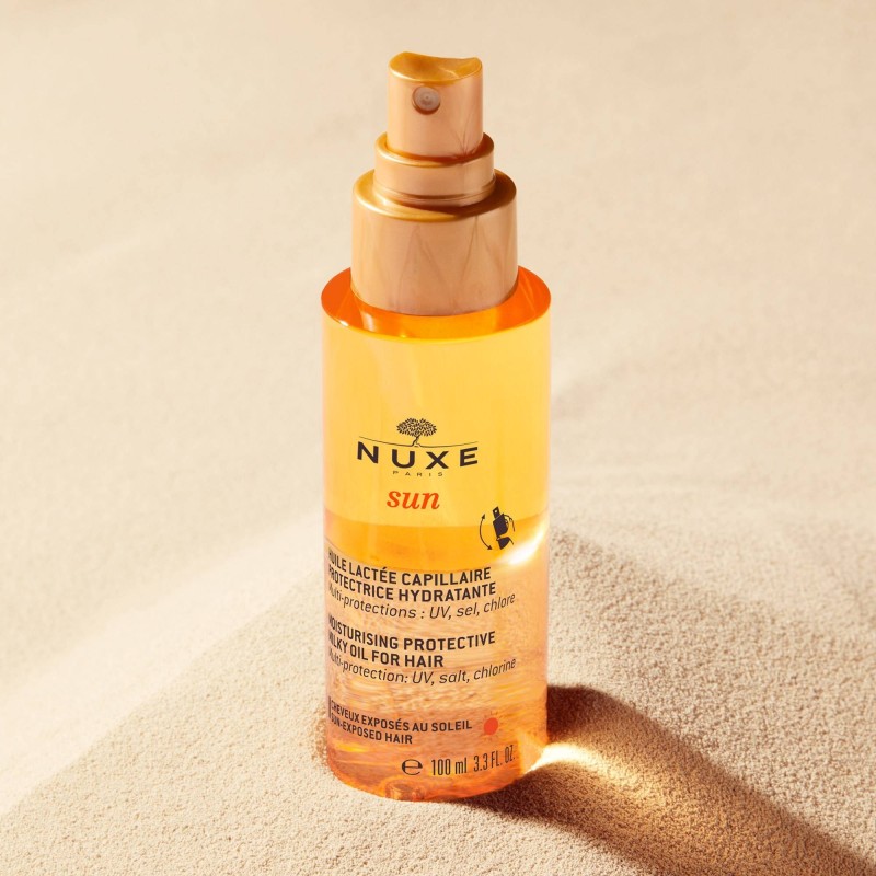Nuxe sun huile lactee capillaire 100 ml