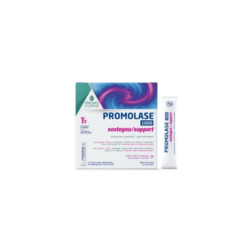 Promolase 1000 sostegno 20 stick Promolase 1000 sostegno 20 stick