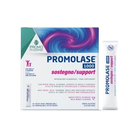 Promolase 1000 sostegno 20 stick Promolase 1000 sostegno 20 stick