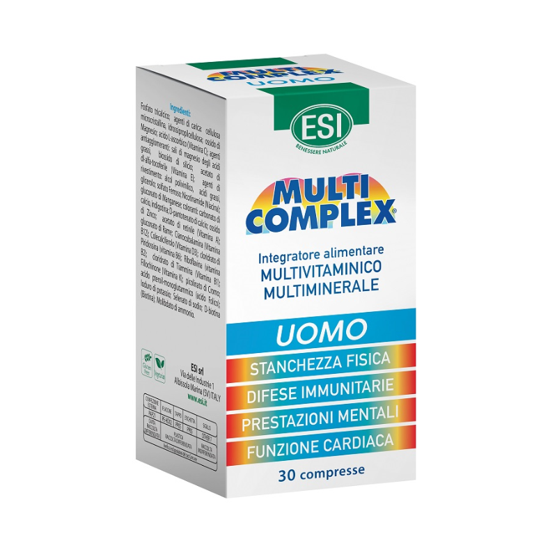 Esi multicomplex uomo 30 compresse Esi multicomplex uomo 30 compresse