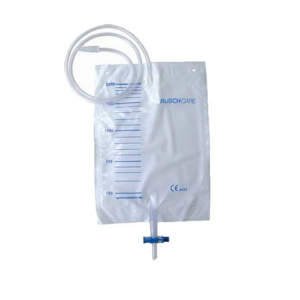 Sacca raccolta urina 2 litri senza rubinetto tubo 130 cm 1 pezzo