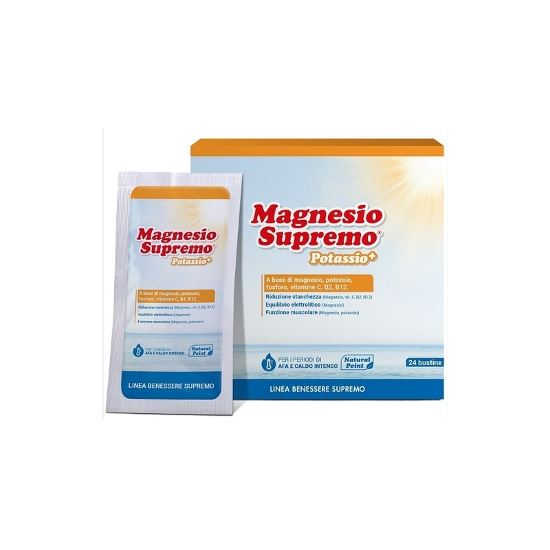 Magnesio supremo potassio+ 24 bustine