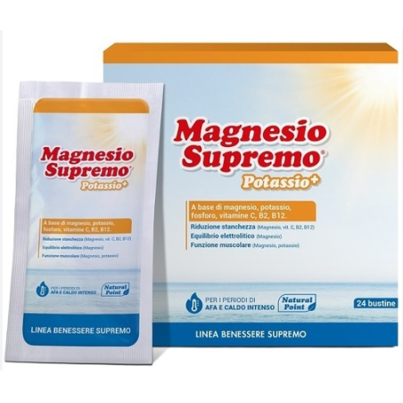 Magnesio supremo potassio+ 24 bustine