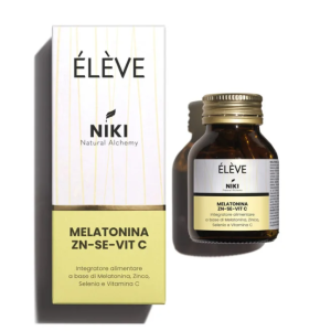 Eleve niki melatonina zinco selenio vitamina c 60 compresse