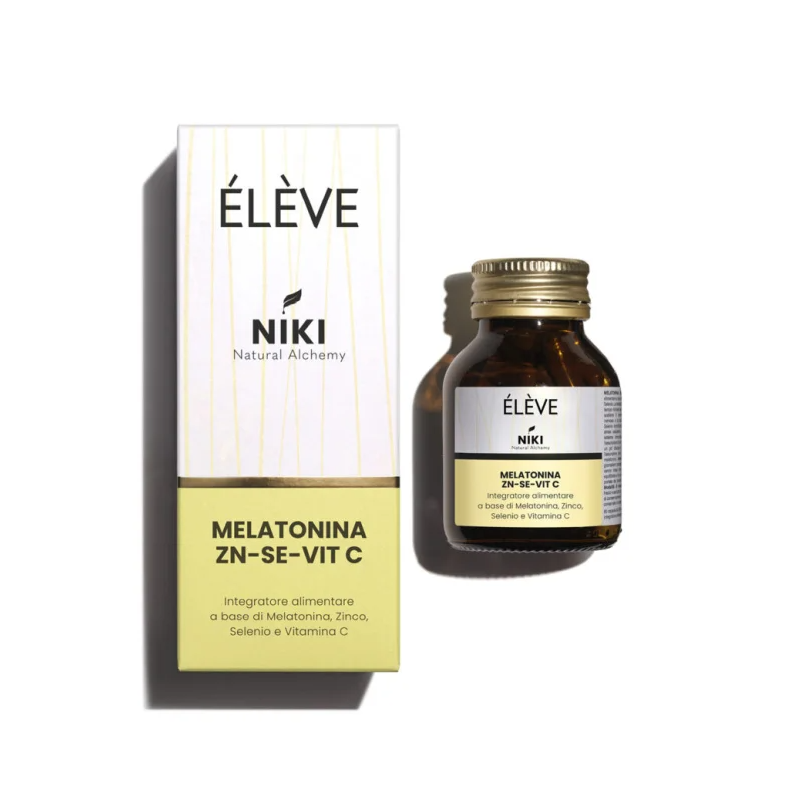Eleve niki melatonina zinco selenio vitamina c 60 compresse