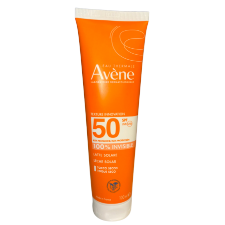 Eau thermale avene solare latte spf 50 100 ml